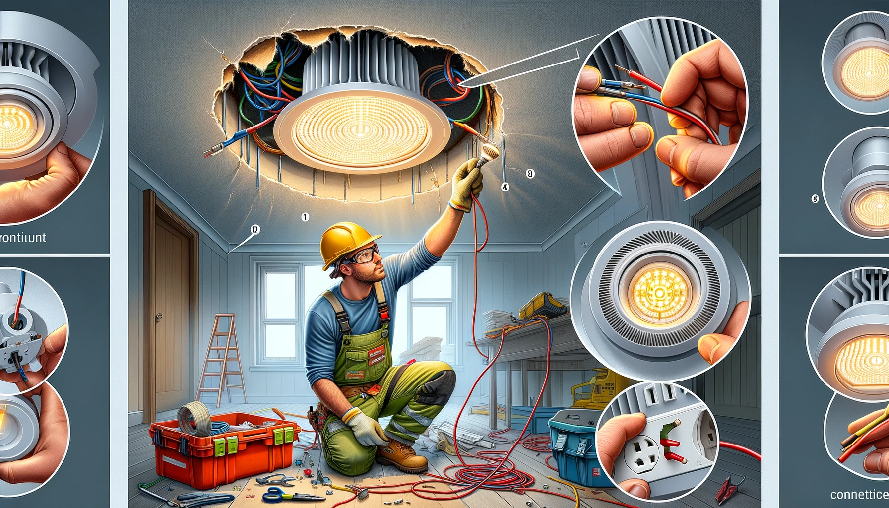 How to Install LED Downlight with Plug in Australia? How to Install LED Downlight with Plug in Australia?