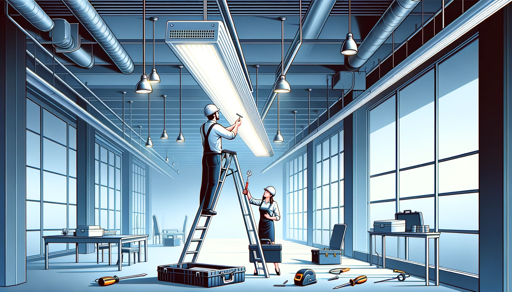 Understanding LED Batten Lights and Their Installation on Ceilings