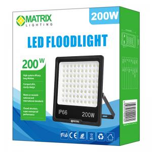 LED FLOOD LIGHT 200W 6500K